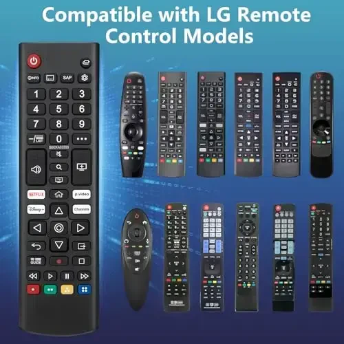 Universal for LG Smart TV Remote Control Replacement (Pack of 2) - 3