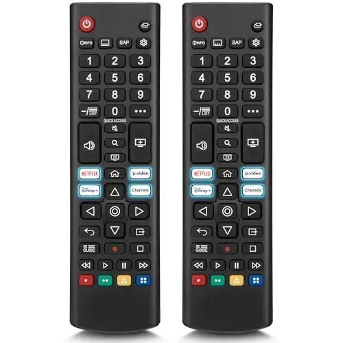 Universal for LG Smart TV Remote Control Replacement (Pack of 2) - OMAIC