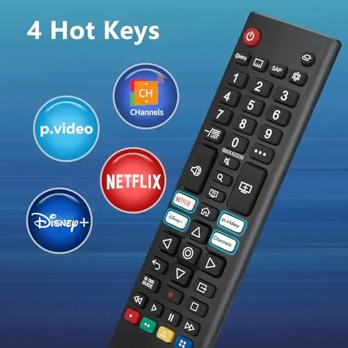 Universal for LG Smart TV Remote Control Replacement (Pack of 2) - 4