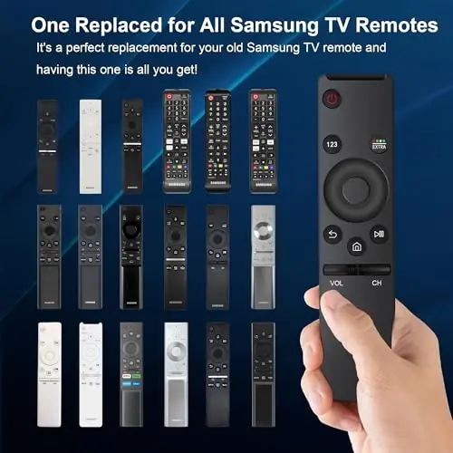 Universal for Samsung Smart TV Remote Control Replacement, Compatible All Samsung Smart TV Frame Curved Crystal LCD LED UHD Neo QLED OLED 4K 8K TV Remote - 5