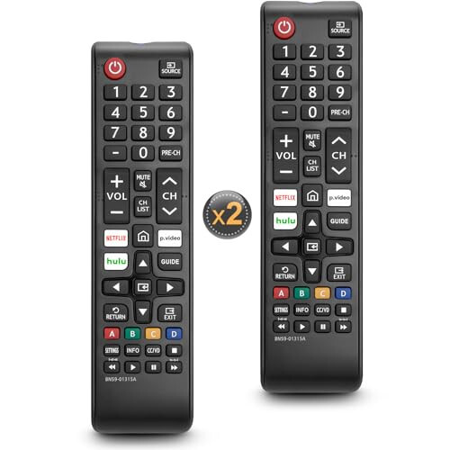 Universal for Samsung Smart TV Remote Control Replacement (Pack of 2) - 1