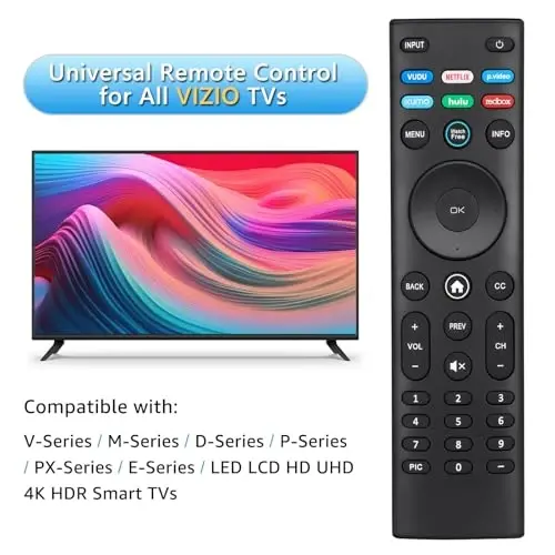 Universal for VIZIO Smart TV Remote Control Replacement XRT140 - 3