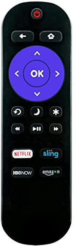 Universal Remote Compatible with All Sharp Roku TV LC-32LB481U LC-43LB481U LC-50LB481U LC-55LB481U - 3