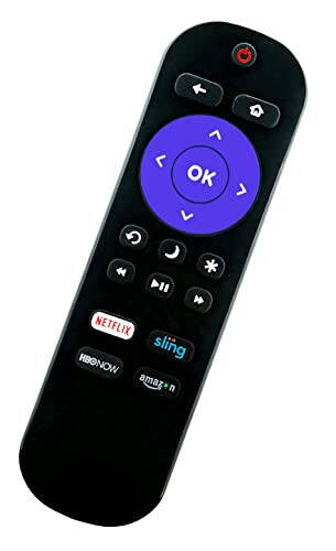 Universal Remote Compatible with All Sharp Roku TV LC-32LB481U LC-43LB481U LC-50LB481U LC-55LB481U - 5