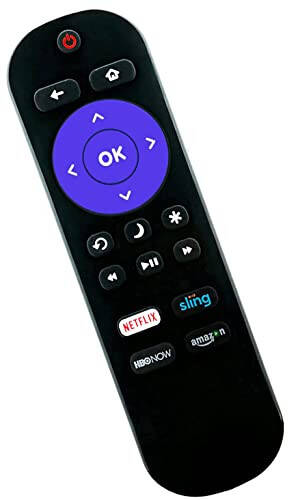 Universal Remote Compatible with All Sharp Roku TV LC-32LB481U LC-43LB481U LC-50LB481U LC-55LB481U - 6
