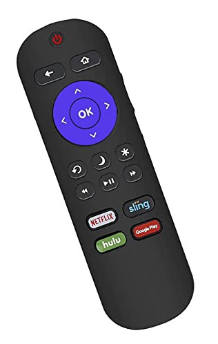 Universal Remote Control Compatible with All Insignia Roku TV - 1