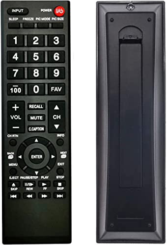 Universal Remote Control for Toshiba TV, Replacement for All Toshiba LCD LED HDTV 3D 4K UHD Smart TVs - Smartby