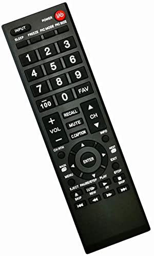 Universal Remote Control for Toshiba TV, Replacement for All Toshiba LCD LED HDTV 3D 4K UHD Smart TVs - Smartby (1)
