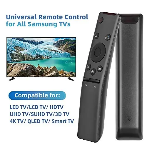 Universal Remote for All Samsung TV Remote, Replacement Compatible with All Samsung LED, LCD, QLED, HDTV, 3D Series Smart TVs (BN59-01259B) - 3