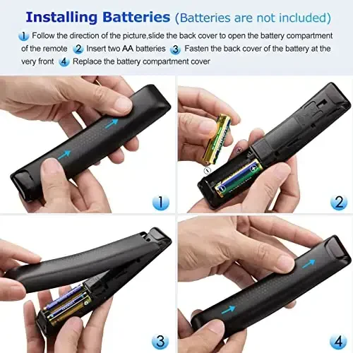 Universal Replacement for Samsung-Smart-TV-Remote, New Upgrade Infrared for Samsung Remote Control, with Netflix,Prime Video,Hulu Buttons - 1