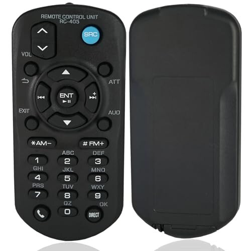 Universal Replacement Remote Control for Kenwood Car Audio Stereo Head Unit KDC-BT948HD, KDC-BT952HD, KDC-HD545U, KDC-HD552U, KDC-MP145, KDC-MP145CR, KDC-MP148CR, KDC-MP245, KDC-MP245U - 1