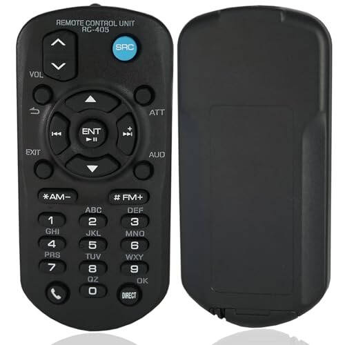 Universal Replacement Remote Control for Kenwood Car Audio Stereo Head Unit KDC-BT948HD, KDC-BT952HD, KDC-HD545U, KDC-HD552U, KDC-MP145, KDC-MP145CR, KDC-MP148CR, KDC-MP245, KDC-MP245U - 1