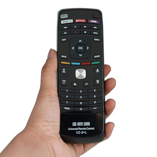 Universal Replacement Remote Control VZ-3+L Compatible for All VIZIO LED QLED LCD HDTV 4K UHD HDR SMARTCAST Smart TVs Models for VIZIO-TV-Remote - 1