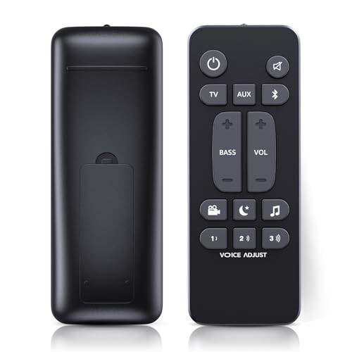 Universal Soundbar Remote Control for Polk Audio Sound Bar Signa S1 S2 S3, Replacement Sounbar Remote Control for Polk Audio Signa S1/Signa S2/Signa S3/Signa S4 Ultra-Slim Soundbar, RE6214-1 RE62141 - 1