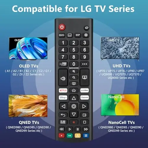 Универсальный пульт дистанционного управления для LG Smart TV (2 шт. в упаковке) - OMAIC (1)