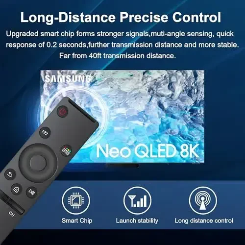Универсальный пульт дистанционного управления для Samsung Smart TV, замена, совместим со всеми Samsung Smart TV Frame Curved Crystal LCD LED UHD Neo QLED OLED 4K 8K TV Remote - 4
