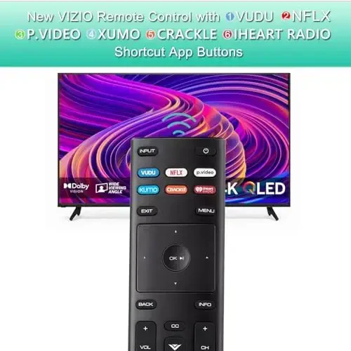 Универсальный пульт дистанционного управления для VIZIO Smart TV, замена XRT136 - 6