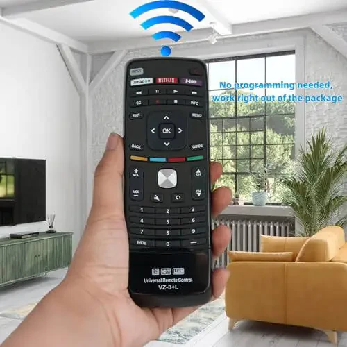 Универсальный пульт дистанционного управления VZ-3+L, совместимый со всеми моделями телевизоров VIZIO LED QLED LCD HDTV 4K UHD HDR SMARTCAST - 6