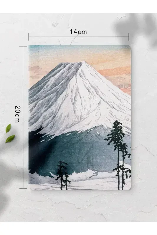 Unlined Notebook, Modern Art Themed Notebook 4 Pieces, Notepad, 64 Pages 14*21cm-Art - 3