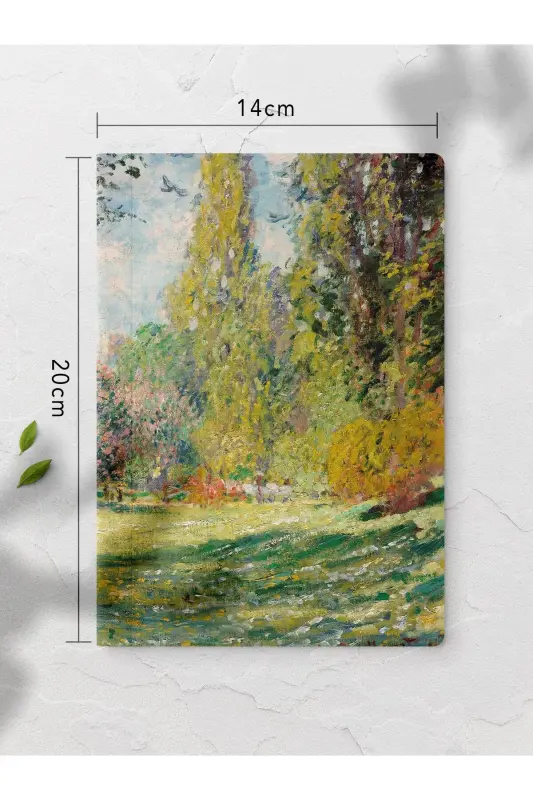 Unlined Notebook, Monet Notebook 4 Pcs, Notebook, Art Notebook, 64 Pages 14*21cm-Monet - 4