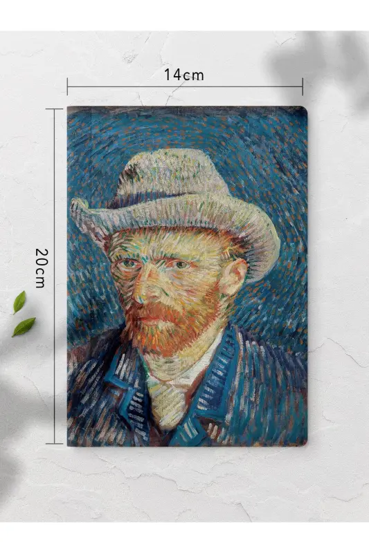 Unlined Notebook, Van Gogh Notebook 4 Pieces, Notebook, Art Notebook, 64 Pages 14*21cm-Van Gogh - 5