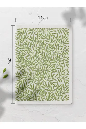 Unlined Notebook, William Morris Notebook 4 Pcs, Brain Notebook, Notebook, 64 Pages 14*21cm-William Morris - POSTIFULL (1)
