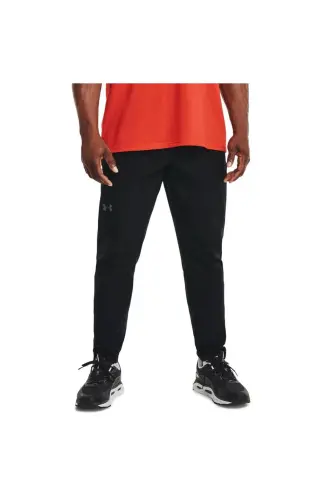 Unstoppable Men's Black Tracksuit Bottoms (1352028-001)-Black 