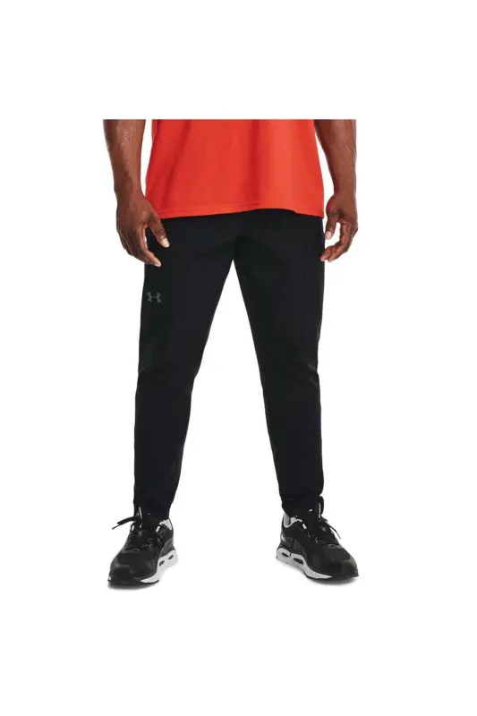 Unstoppable Men's Black Tracksuit Bottoms (1352028-001)-Black - 1