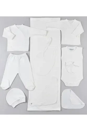 Untreated 10 Pieces Newborn Hospital Discharge - 5