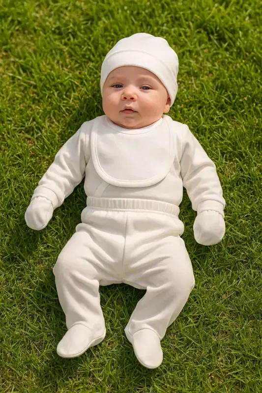 Untreated 10 Pieces Newborn Hospital Discharge - 6