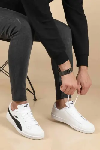 Up Erkek Beyaz Sneaker Ayakkabı-Beyaz/S 