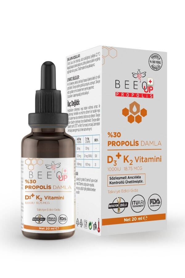 Up Propolis D3+K2 Damla - 2