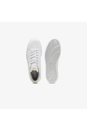 UP Sneaker-Beyaz&Gold Logo - 4