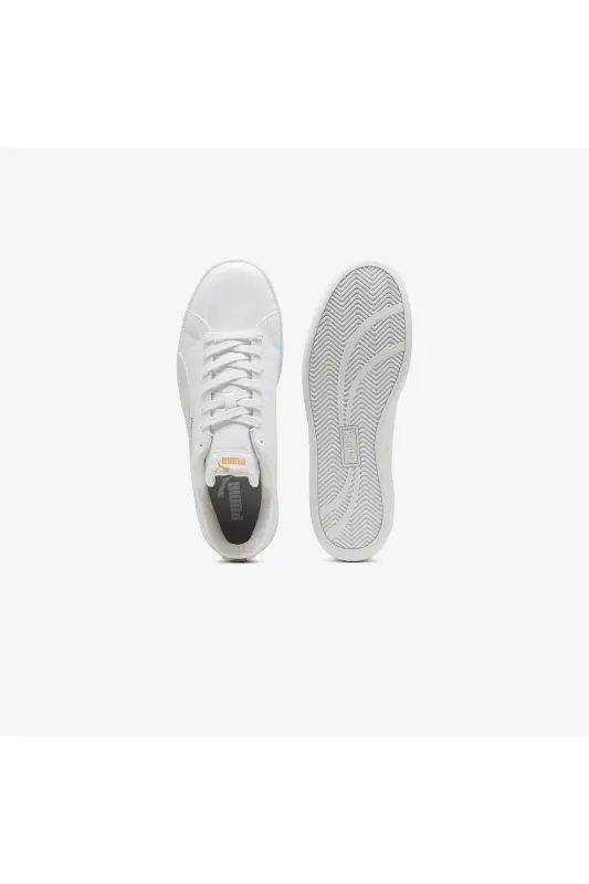 UP Sneaker-Beyaz&Gold Logo - 4