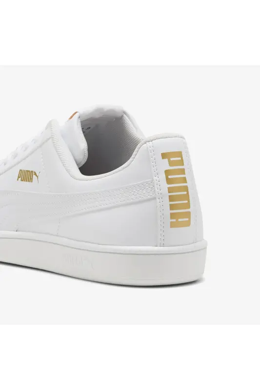 UP Sneaker-Beyaz&Gold Logo - 6