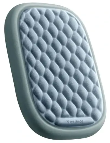 [Upgraded Larger and Thicker] Vaydeer Elbow Rest Pad, Desk Wrist Rest Memory Foam Armrest, Ergonomic Mouse Cushion Support, Wrist Pain Relief for Computer Laptop Working Typing Gaming Office-Gray - VAYDEER