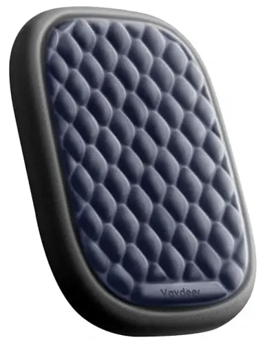 [Upgraded Larger and Thicker]Vaydeer Elbow Rest Pad, Desk Wrist Rest Memory Foam Armrest, Ergonomic Mouse Cushion Support, Wrist Pain Relief for Computer Laptop Working Typing Gaming Office Black Blue 