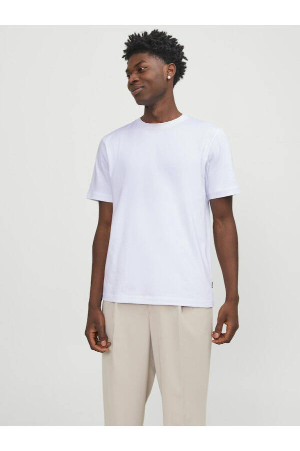 Urban Edge Men's White T-Shirt (12254412-W) - 4