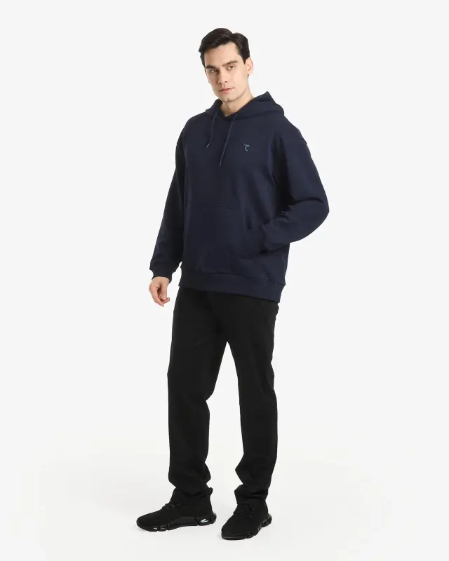 Urban Hoodie - KOYU MAVİ - 4