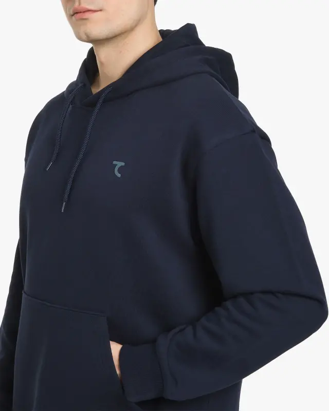 Urban Hoodie - KOYU MAVİ - 7