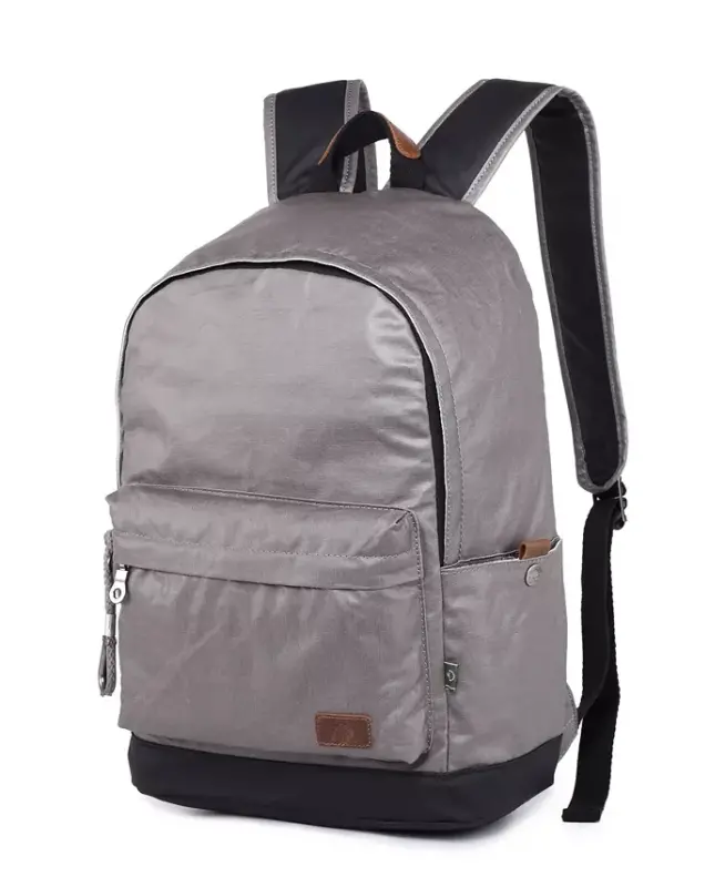 Urban Light Coated Canvas Backpack - Gray - 2