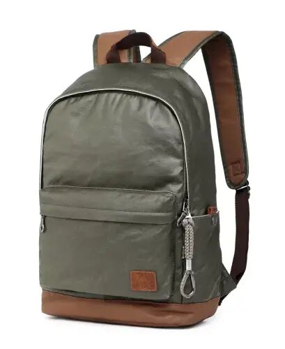 Urban Light Coated Canvas Backpack - Green - TSD BRAND (1)
