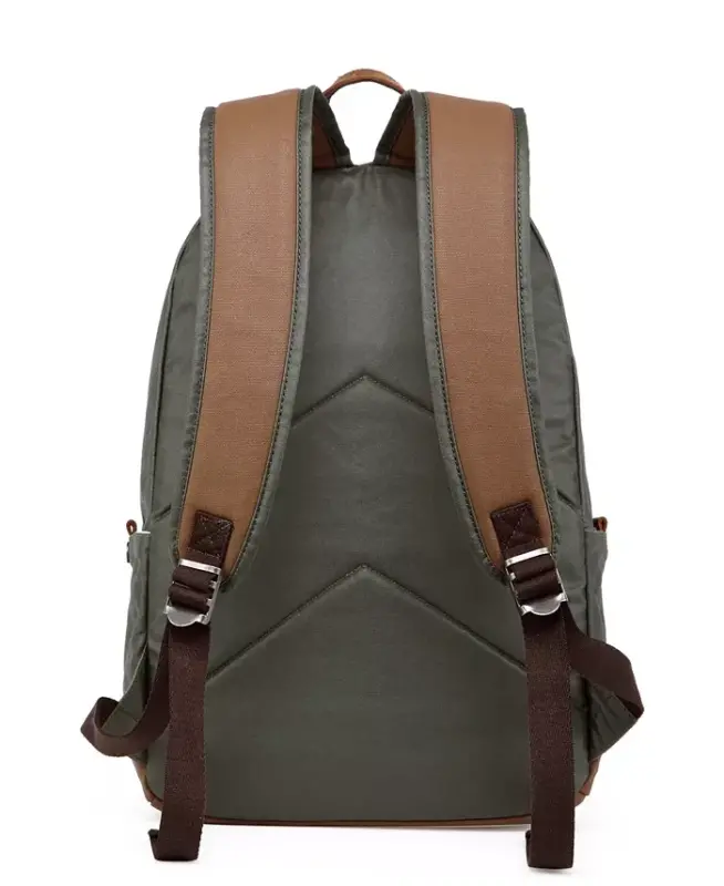 Urban Light Coated Canvas Backpack - Green - 4