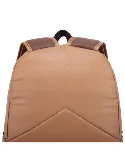Urban Light Coated Canvas Backpack-Khaki - 6