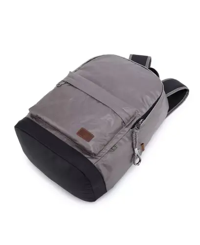 Urban Light Coated Canvas Ryukzak - Kulrang - 10