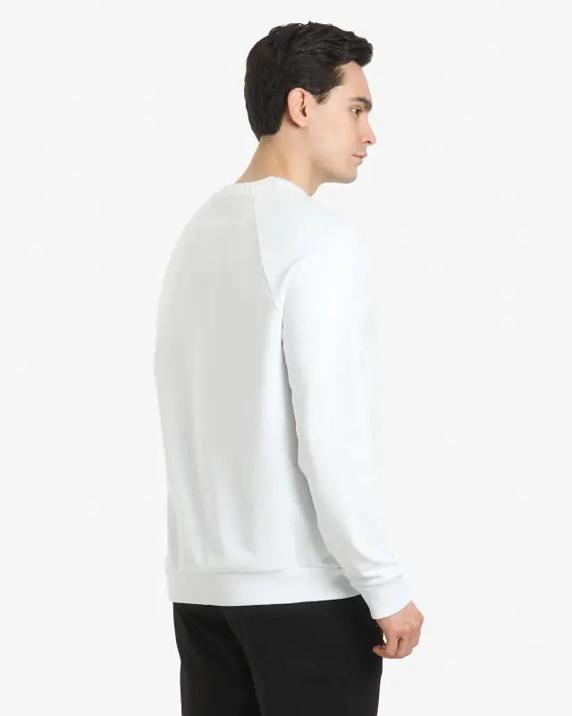 Urban Sweatshirt - BEYAZ - 3