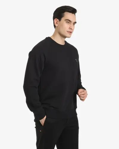 Urban Sweatshirt - ЧЁРНЫЙ - 7SABER (1)