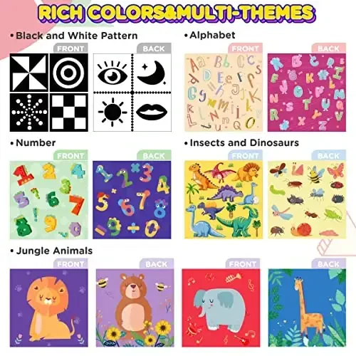 URMYWO Baby Tissue Box Toy, Montessori Baby Toys for 6-12 Months 1 Year Old Boy Girl, Soft Crinkle Sensory Toys for Infant Toddlers, Stocking Stuffers, Baby Boy Girl Gifts - 2