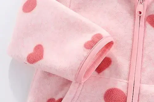 Urtrend Baby Girl's Toddler Kids Fall Winter Coat Jacket Outerwear Ears Hood Hoodie - 6