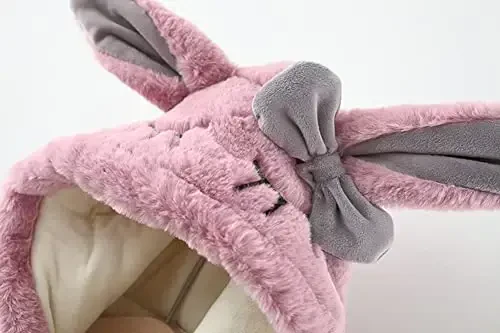 Urtrend Baby Girl's Toddler Kids Fall Winter Coat Jacket Outerwear Ears Hood Hoodie - 3